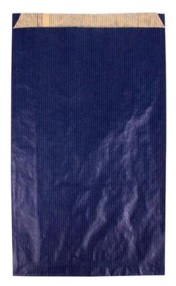 Pochette Kraft 24 x 43 x 7 cm bleu 250 u.
