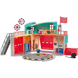 Caserne Sam le Pompier Pontypandy  avec 1 figurine - Jouet pour enfant a partir de 3 ans