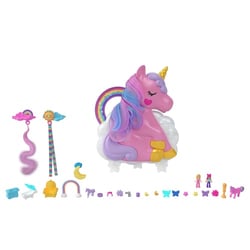 Polly Pocket salon licorne arc en ciel - Mattel