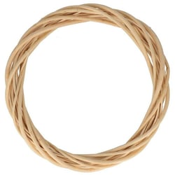 Couronne 30 cm - osier - Artemio