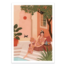 Affiche 30x40 cm - Secret Garden - Petra Holikova