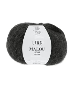 Pelote d'Alpaga et laine MALOU LIGHT - LANG YARNS 70 Gris
