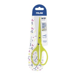 Blister ciseaux de bureau 17 cm série Acid, jaune