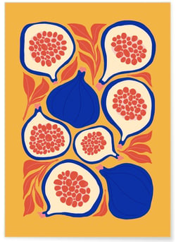 Affiche Figues d'Automne | A3 : 29,7x42cm