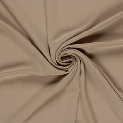 Tissu Crêpe stretch uni Beige