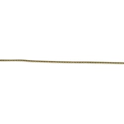 Bandes de perles en cire, or, 20x0,2cm, 11 pces