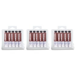 Lot de 3 tubes aluminium 12 ml - Peinture gouache PRIMO - Sienne brûlée 730 - Fine