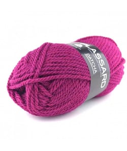 Pelote de laine à tricoter DATCHA - Plassard 734 Violet