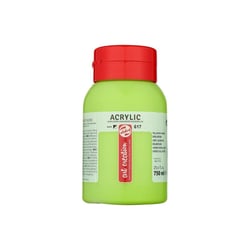 Peinture acrylique - Vert Jaunâtre - 617 - Pot de 750 ml - Talens Art Creation