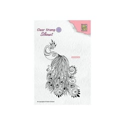 Tampon transparent scrapbooking Nellie's choice PAON 44