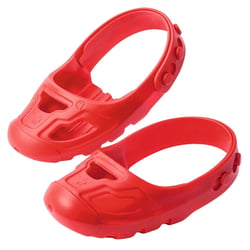 Protège-chaussures, taille 21-27, rouge