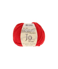 Fil à tricoter Tricot Boutique JO Métal - Distrifil Rouge (21)