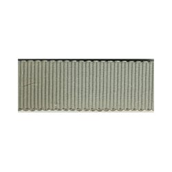 Disquette 25m Gros Grain Petersham 3mm gris clair