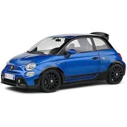 Voiture miniature - SOLIDO - Fiat 695 Abarth TRIBUTO 131 Rally Podium Blue 2022 - Échelle 1:18 - Bleu - Dès 8 ans