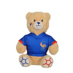 Peluche - Peluche FFF - Ours avec Maillot - 15 cm