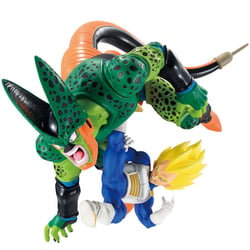 Dragon Ball - Figurine Cell & Vegeta SSJ Dragon Ball Dragon History II Ichibansho