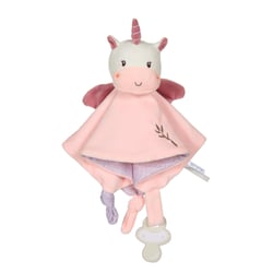 Carré Doudou Bamboo Bebe - Licorne - 24 cm s/carte