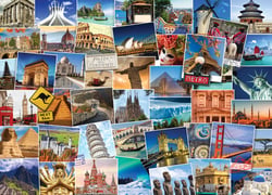 Puzzle 1000 pièces - World Globetrotter - Eurographics