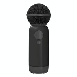 Microphone Bluetooth Portable Longue Autonomie Son Clair Pour Chant Partagé Noir YONIS