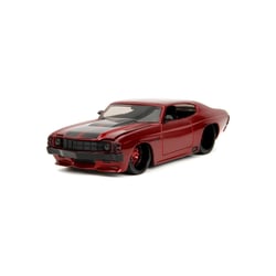 JADA 35191 MINIATURE CHEVROLET CHEVELLE SS RED PINK SLIPS 1971 1/24