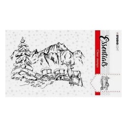 Tampon transparent scrapbooking Studiolight PAYSAGE ENNEIGE 91
