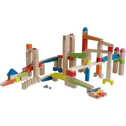 Circuit à billes en bois - 100 pièces - Roba