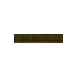 Bobine 25m galon polyester Tiret kaki 10mm