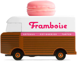 Candycar Vans - Macaron Van Rose