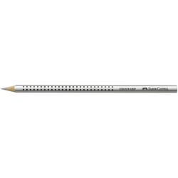Lot de 12 crayons de couleur aquarellables Faber-Castell Colour Grip - Argent - Mine 3 mm