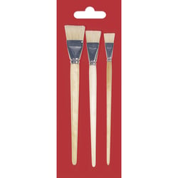 Set de brosses à tableau plate, 3 tailles sur carte