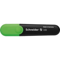 Lot de 10 surligneurs pointe biseautée 1+5 mm - SCHNEIDER - Vert - Job