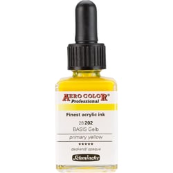 Encre acrylique - Extra-fine - Jaune primaire - 28 202 - Aéro Color Pro - Schmincke