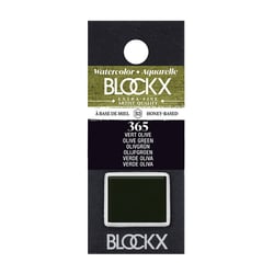 Aquarelle Vert Olive  1/2 godet - S3