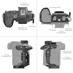 SMALLRIG 4003B BlackMamba cage pour CANON EOS R7
