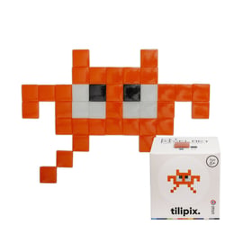 Kit mosaïque DIY pixel art - Monster - Orange