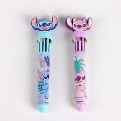 Stylo Multicolore Angel & Stitch Disney 10 Couleurs