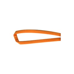 Bobine 25m tubulaire satin 5 mm Orange