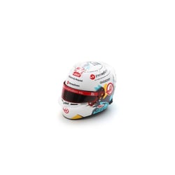 Réplique miniature casque - SPARK -Kevin Magnussen - Échelle 1/5 - Blanc