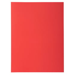 Paquet de 50 chemises 1 rabat ROCK''S 210 - 24x32cm - Rouge - x 5 - Exacompta