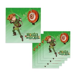 Robin des Bois™ - Serviettes papier, lot de 6