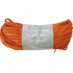 Raphia - Orange - Emballage cadeau - Loisirs créatifs - DIY - 1m50 - Clairefontaine