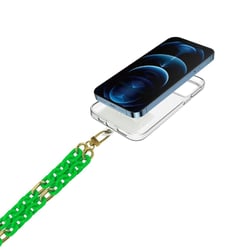 Chaîne de cou pour téléphone avec adaptateur universel