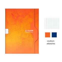 Cahier - 24x32(cm) - Grands carreaux - 48 pages - couverture en carton - sans spirale - Clairefontaine - Calligraphe