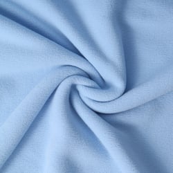 Tissu Polaire doux Grand Froid Bleu ciel