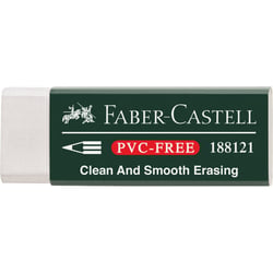 Gomme blanche rectangulaire sans PVC Faber-Castell
