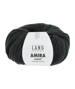 Pelote de coton AMIRA LIGHT - Lang Yarns 0004 Noir