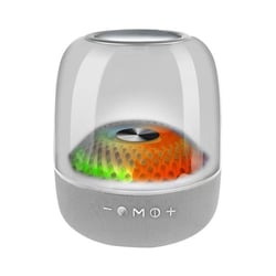 Enceinte Bluetooth 40W Sans Fil RGB LED Avec Portée 10M Et Son Immersif Blanc YONIS