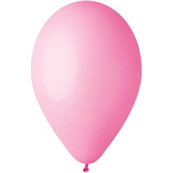 10 Ballons Rose Mat Ø30cm