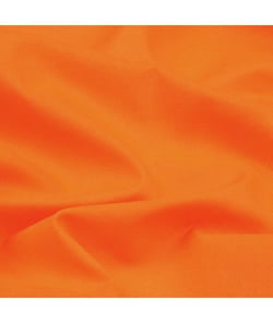 Tissu uni 100 % coton de 150 cm de largeur UNI ORANGE vendu par 50 cm