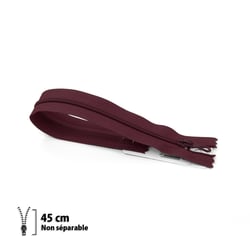 Fermeture éclair Z51 - Prestil O 4mm - 45 cm